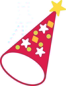 Party hat Vector Icon