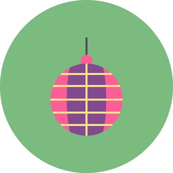 Disco ball Vector Icon