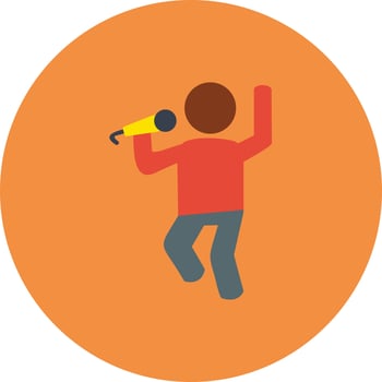 Karaoke Vector Icon