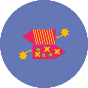 Fireworks Vector Icon