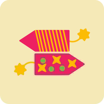 Fireworks Vector Icon