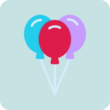 Ballons Vector Icon