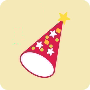 Party hat Vector Icon