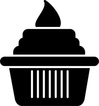 Cupcake Vector Icon