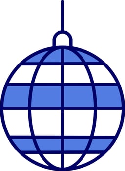 Disco ball Vector Icon