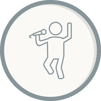 Karaoke Vector Icon