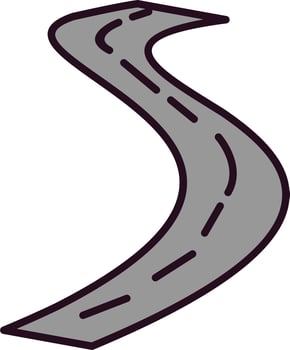 Road Vector Icon
