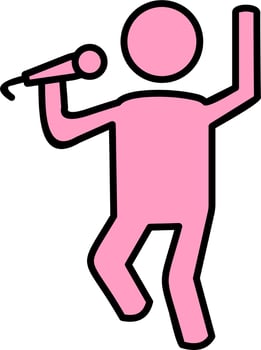 Karaoke Vector Icon