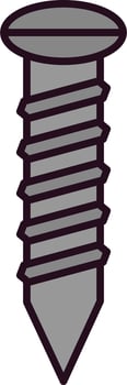 Screw Vector Icon