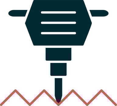 Jackhammer Vector Icon