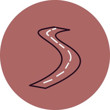 Road Vector Icon