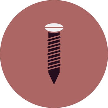 Screw Vector Icon