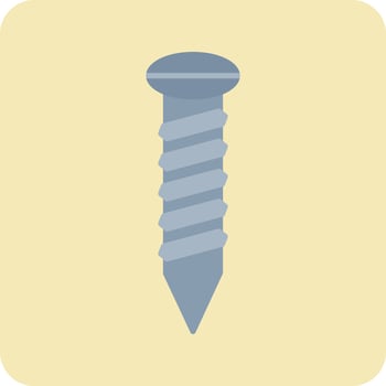 Screw Vector Icon