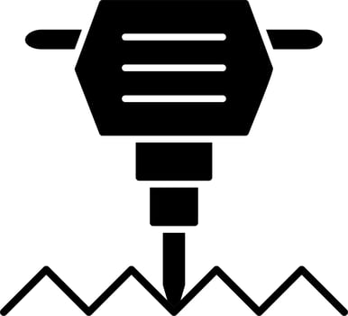Jackhammer Vector Icon