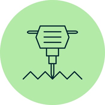 Jackhammer Vector Icon