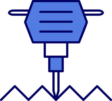 Jackhammer Vector Icon