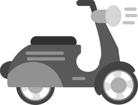 Scooter Vector Icon