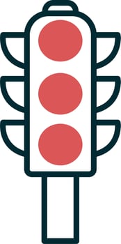 Traffic Lights Vector Icon
