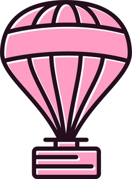 Hot air ballon Vector Icon