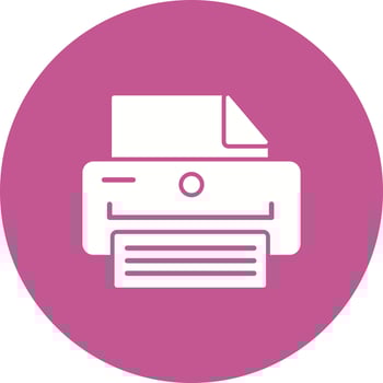Printer Vector Icon