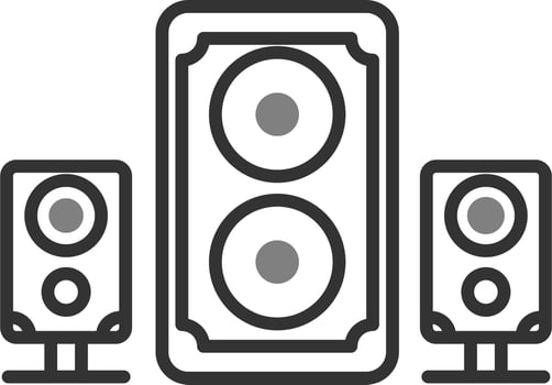 Speaker Vector Icon
