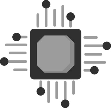 Processor Vector Icon