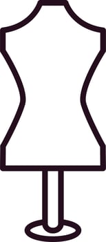Mannequin Vector Icon