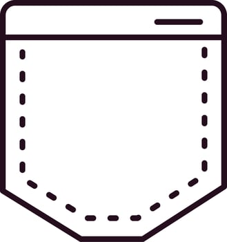 Pocket Vector Icon