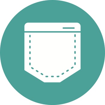 Pocket Vector Icon