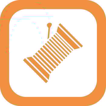 Thread spool Vector Icon