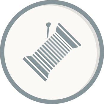 Thread spool Vector Icon