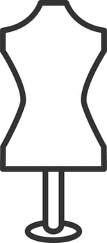 Mannequin Vector Icon