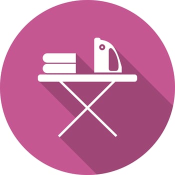 Electric iron Vector Icon