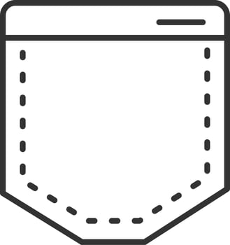 Pocket Vector Icon