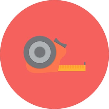 Measuring tape Vector Icon