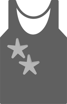 Sleeveless shirt Vector Icon