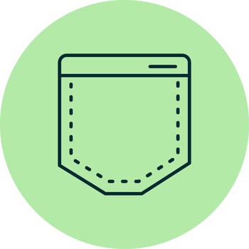 Pocket Vector Icon