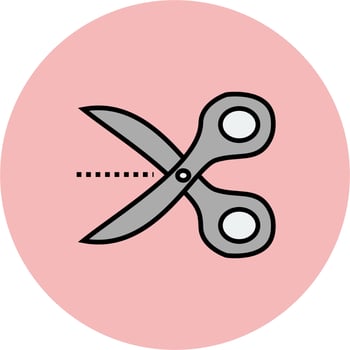 Scissor Vector Icon
