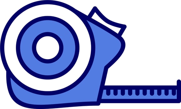 Measuring tape Vector Icon