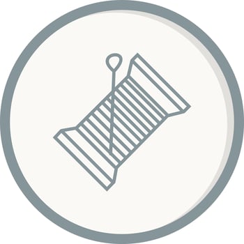Thread spool Vector Icon