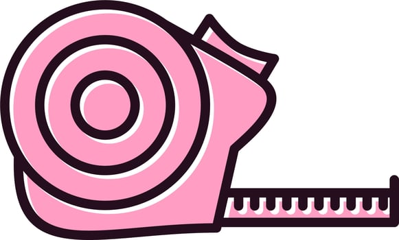 Measuring tape Vector Icon