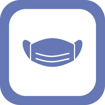 Face mask Vector Icon