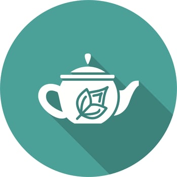 Teapot Vector Icon