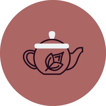 Teapot Vector Icon