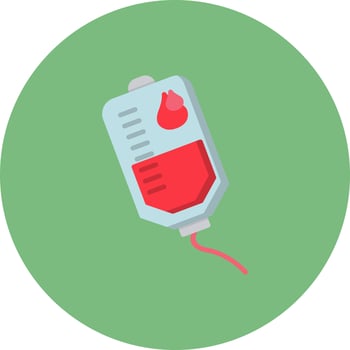 Blood bag Vector Icon