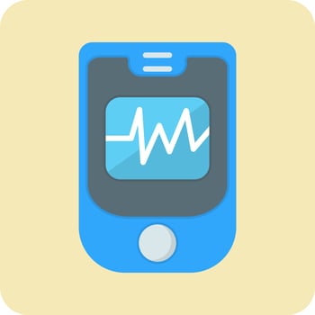 Oximeter Vector Icon