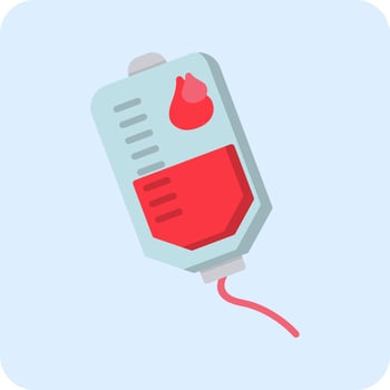 Blood bag Vector Icon