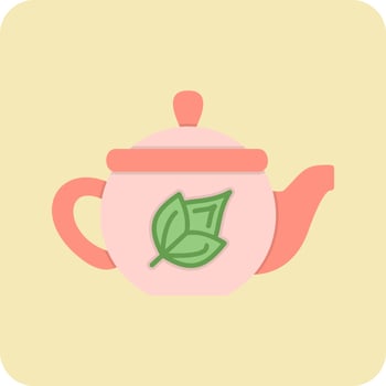 Teapot Vector Icon