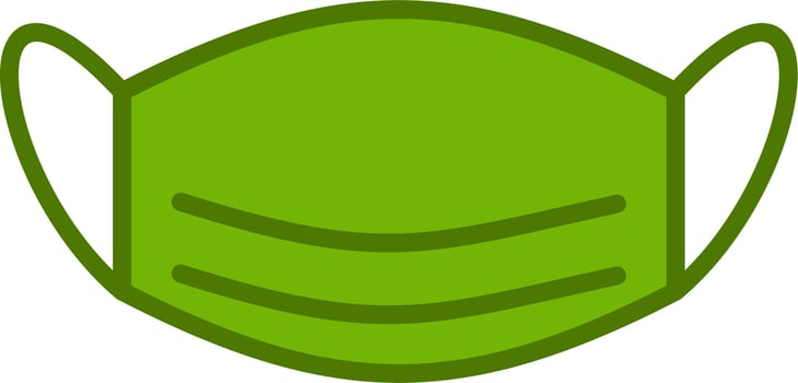 Face mask Vector Icon