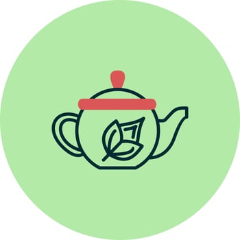 Teapot Vector Icon